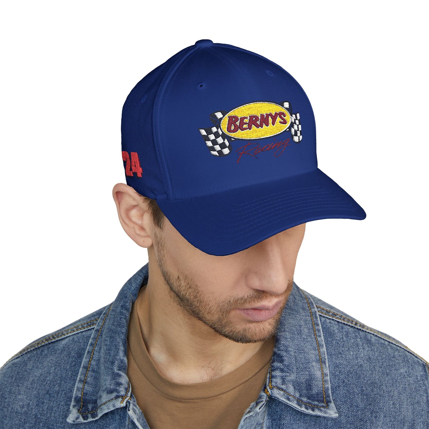Embroidered FlexFit Cap - Structured Design